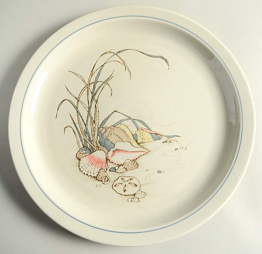 Seashore 12" Chop Plate (Round Platter) by Otagiri-1