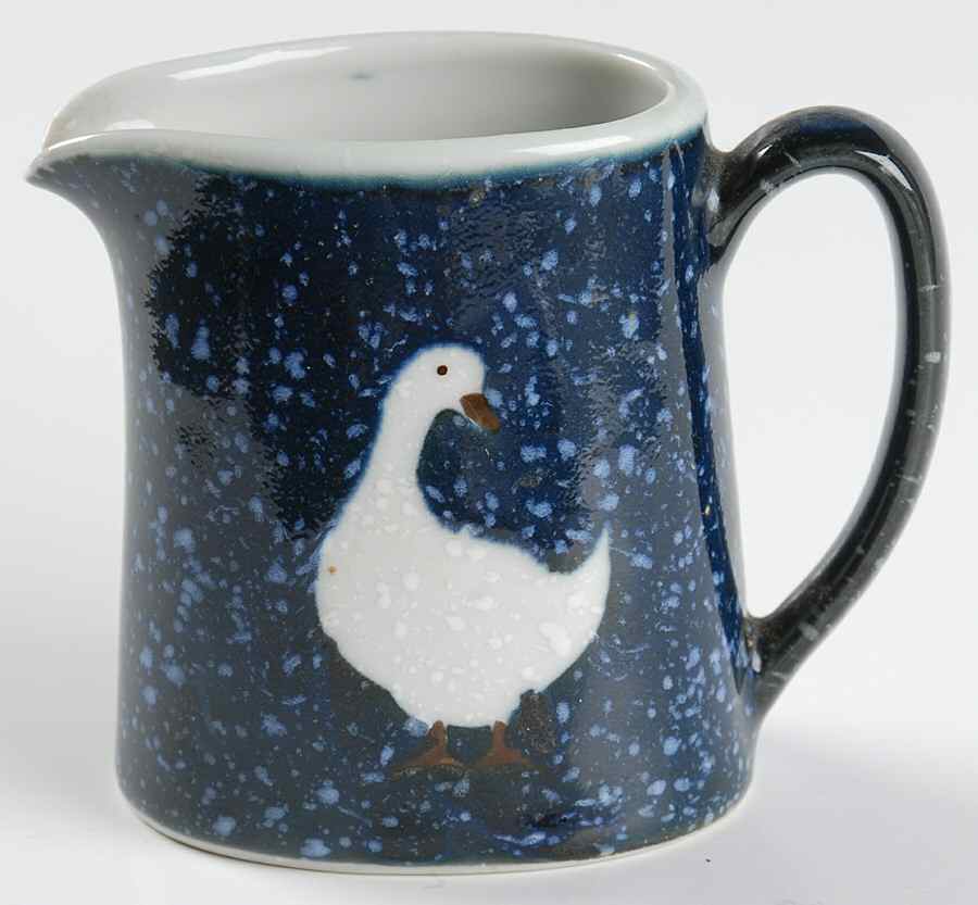 Spackled Goose Creamer by Otagiri-1