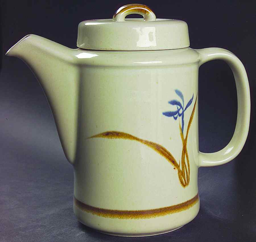 Wild Iris Coffee Pot & Lid by Otagiri-1