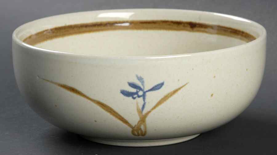 Wild Iris Coupe Cereal Bowl by Otagiri-1