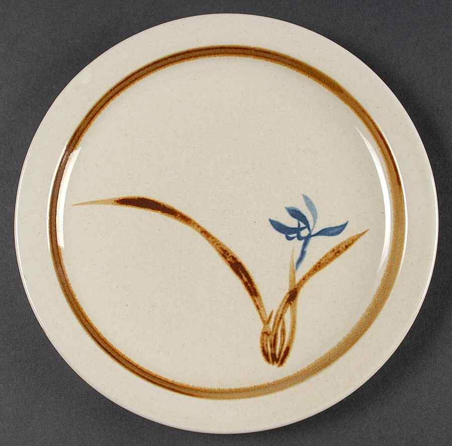 Wild Iris Salad Plate by Otagiri-1