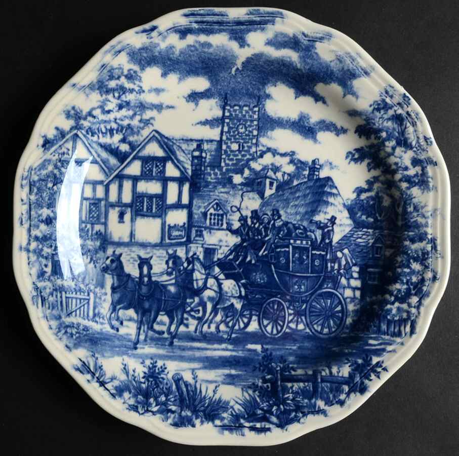 OXF42 Luncheon Plate by Oxford (Brazil)-1