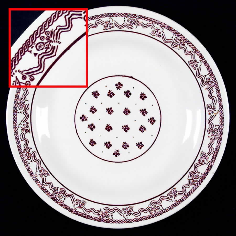 OXF1 (BRAZIL) Salad Plate by Oxford (Brazil)-1