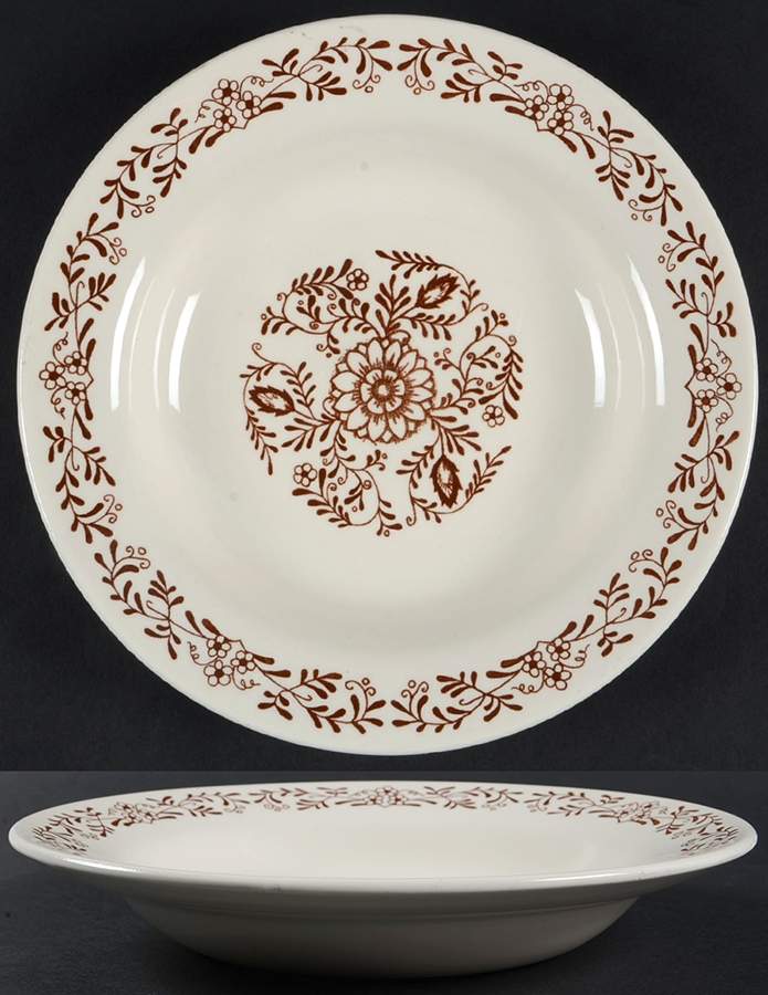 OXF13 (BRAZIL) Rim Soup Bowl by Oxford (Brazil)-1