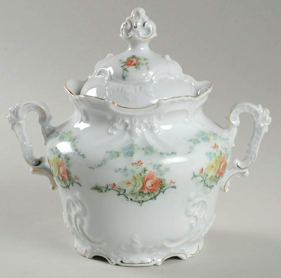 OHM82 Sugar Bowl & Lid by Hermann Ohme-1