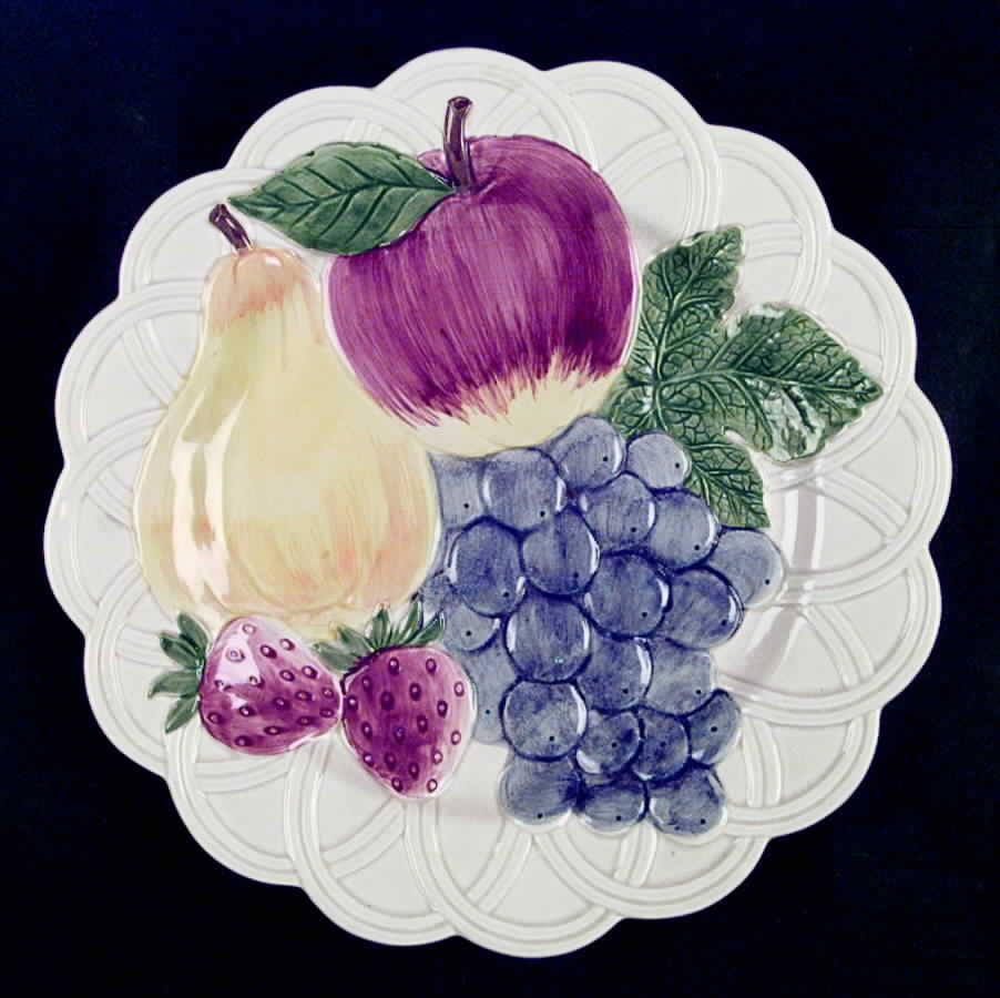 Fruit Basket Dinner Plate by Otagiri-1