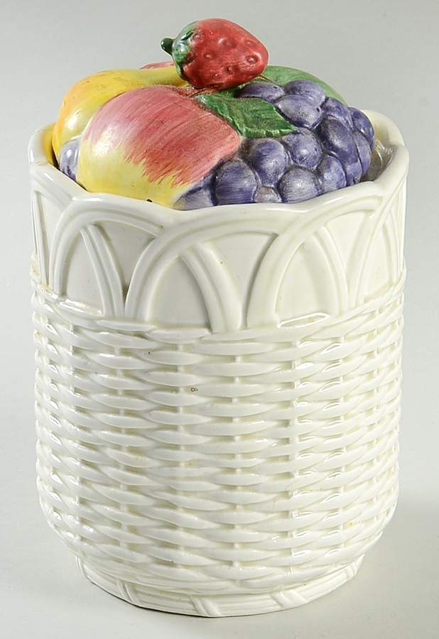 Fruit Basket Small Canister & Lid by Otagiri-1