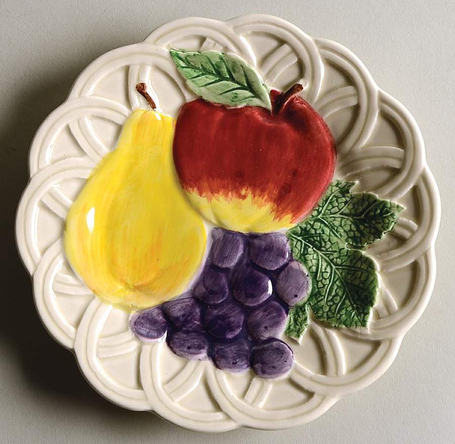 Fruit Basket Bread & Butter Plate by Otagiri-1