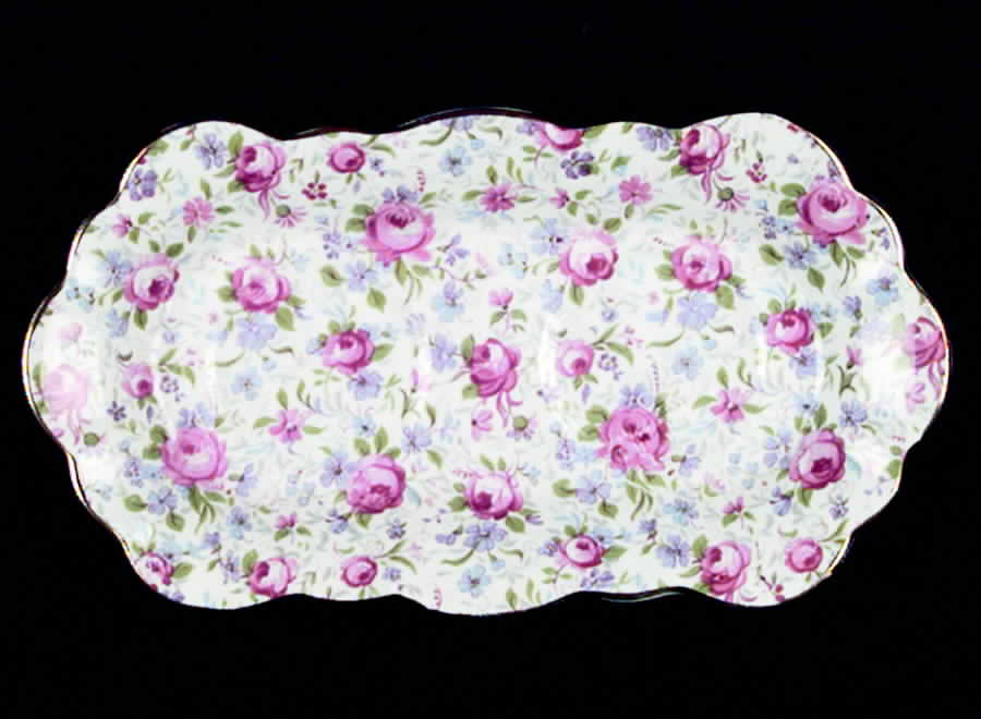 OLR5  Tray for Creamer & Sugar with Lid by Old Royal (England)-1