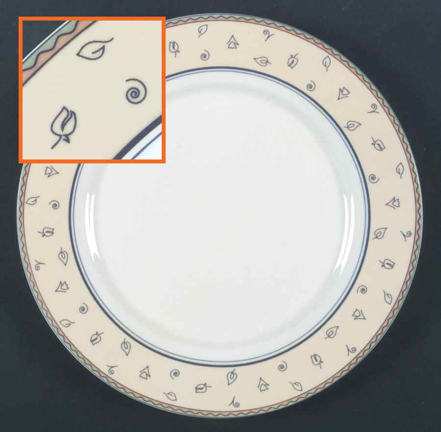 Doodle Dinner Plate by Oneida-1