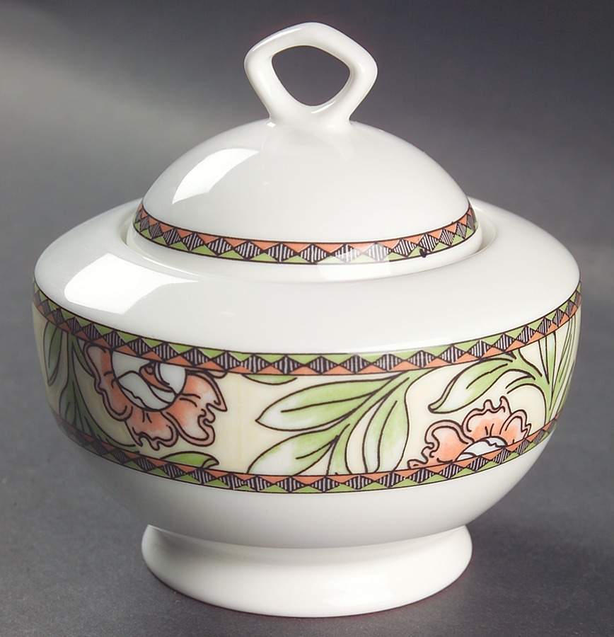 Eden Sugar Bowl & Lid by Oneida-1