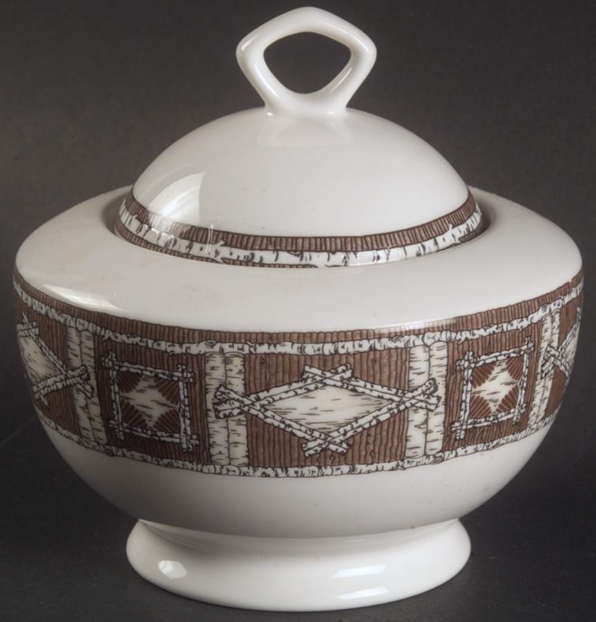 Rockwood Sugar Bowl & Lid by Oneida-1