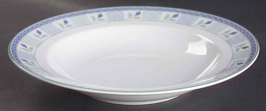 Gaiety Large Rim Soup Bowl by Oneida-1