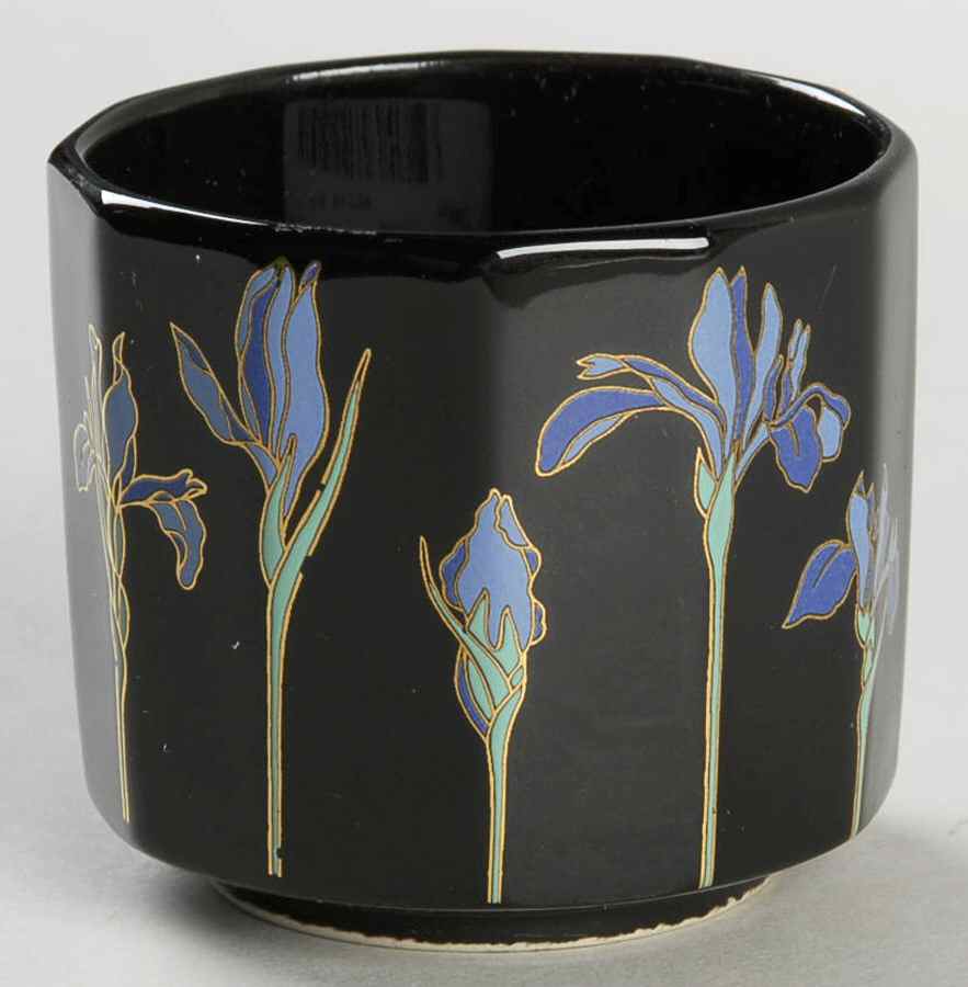 Blue Iris Cup No Handle by Otagiri-1