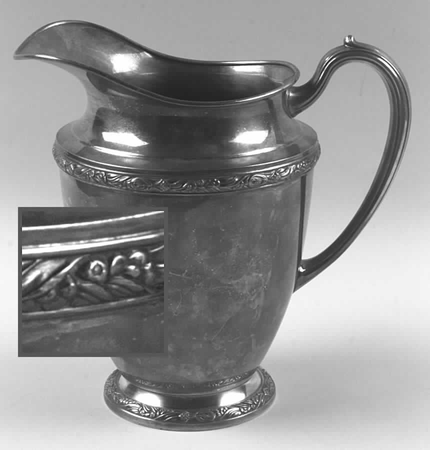 Maybrook (Silverplate Hollowware) Silverplate Water Pitcher by Oneida Silver-1