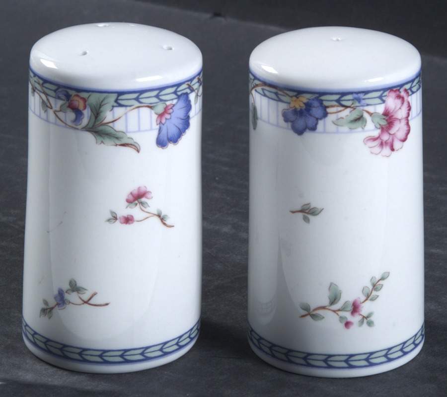 Blue Lattice Salt & Pepper Set by Oneida-1