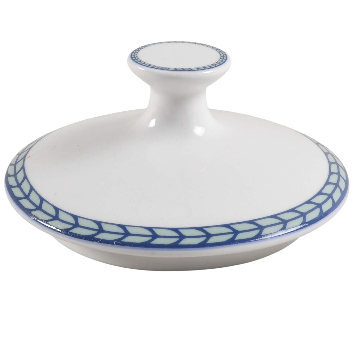 Blue Lattice Lid for Sugar Bowl by Oneida-1