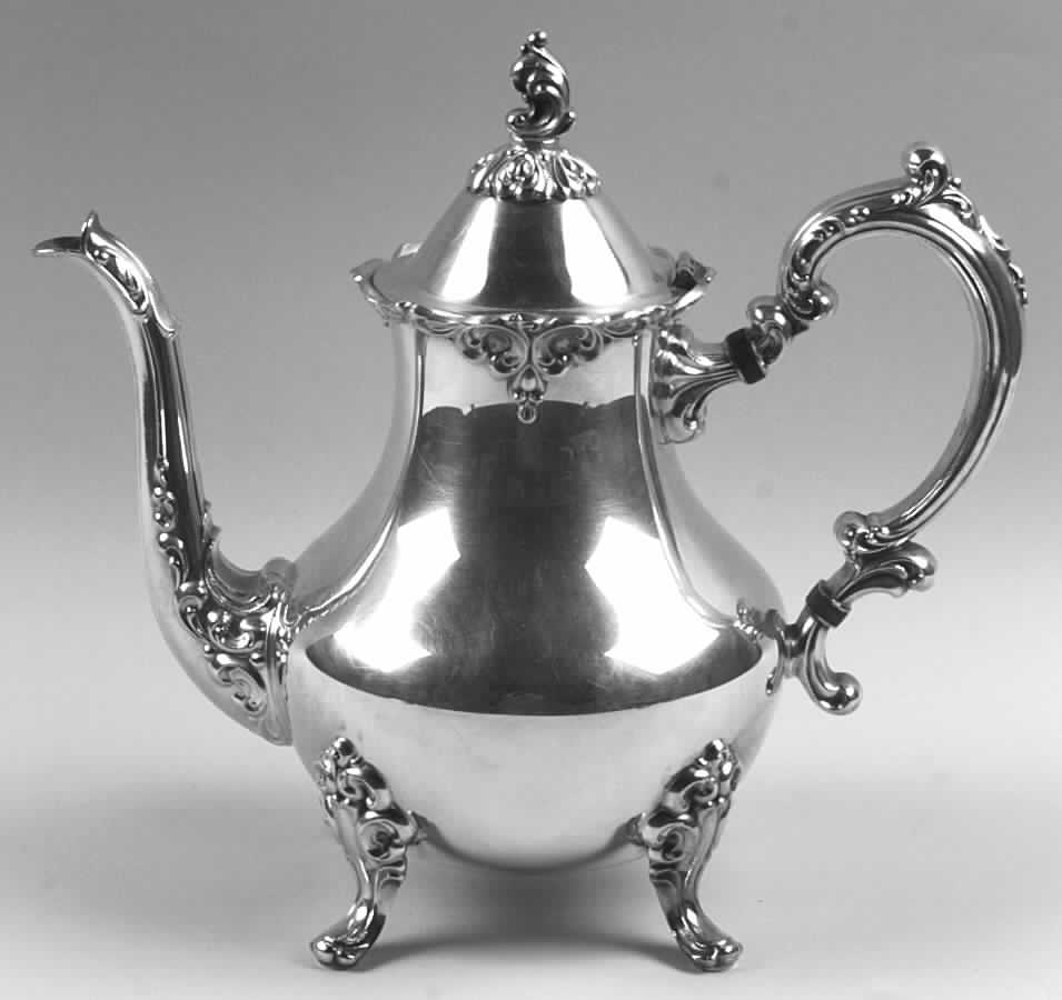 Venetian Scroll (Silverplate Hollowware) Silverplate Coffee Pot by Oneida Silver-1