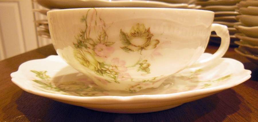 OSG40 Flat Cup & Saucer Set by Oscar & Edgar Gutherz-1