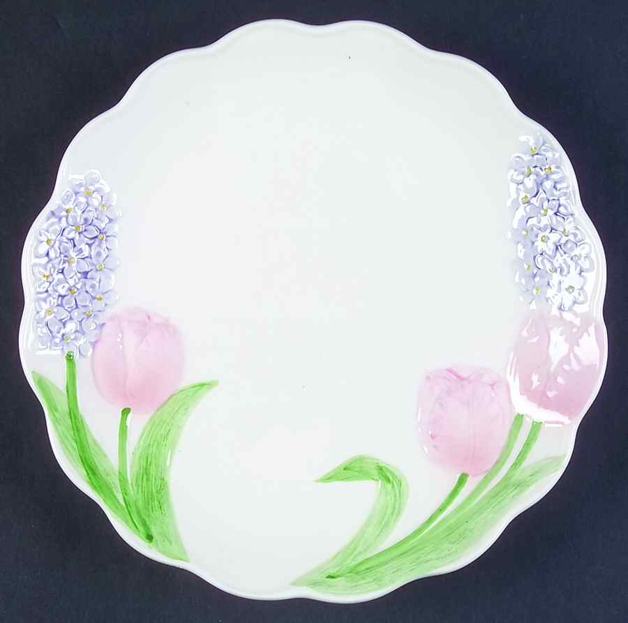 Tulip Garden (No Trim) Salad Plate by Otagiri-1