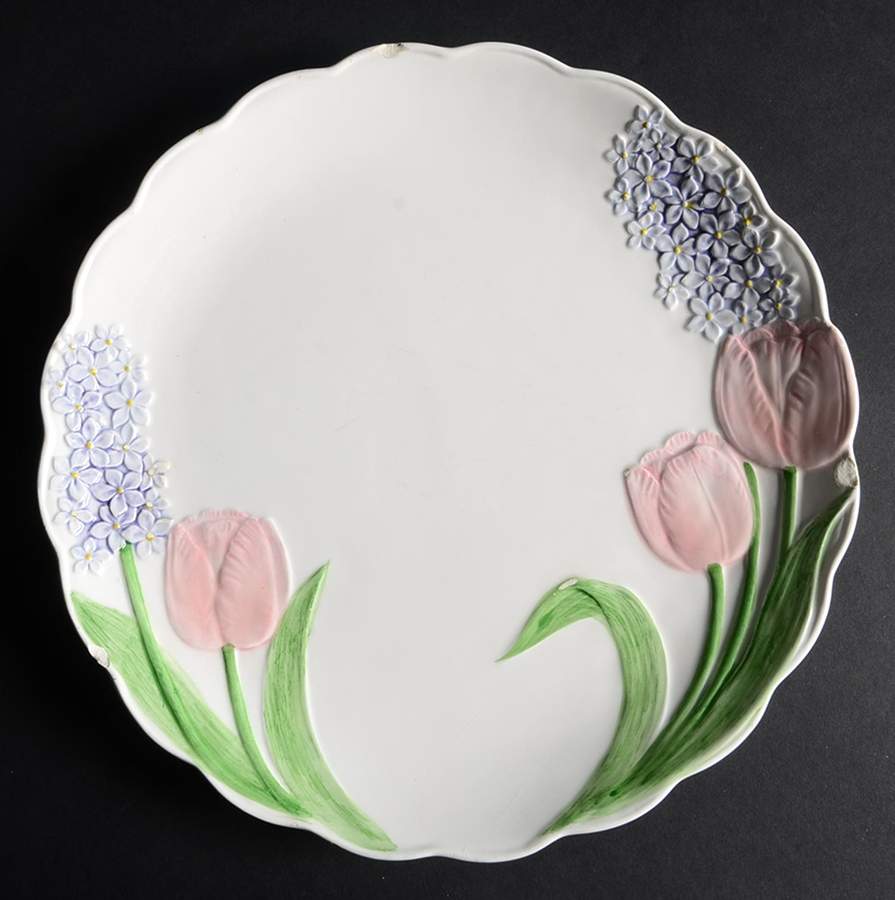 Tulip Garden (No Trim) Dinner Plate by Otagiri-1