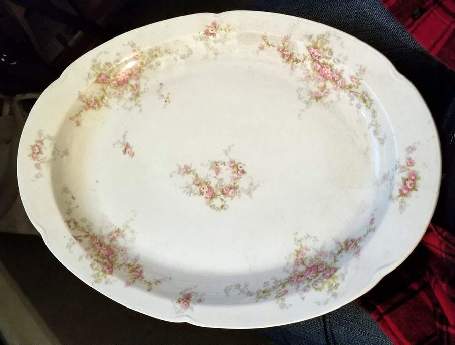 OSG25 17" Oval Serving Platter by Oscar & Edgar Gutherz-1