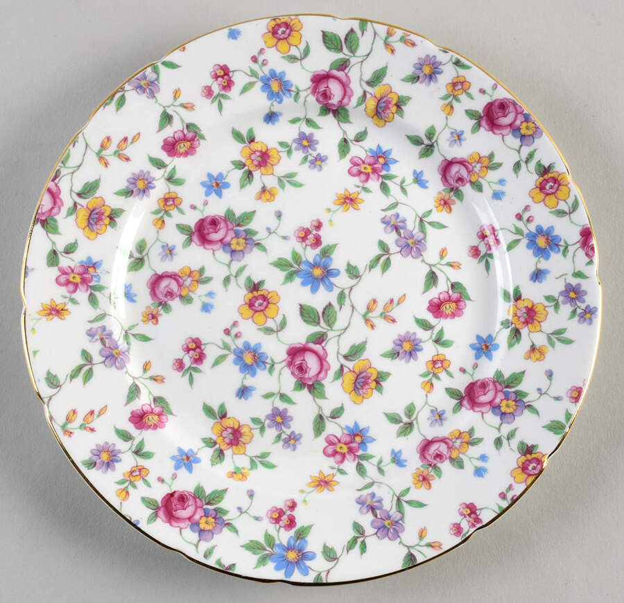 OLR8 Salad Plate by Old Royal (England)-1