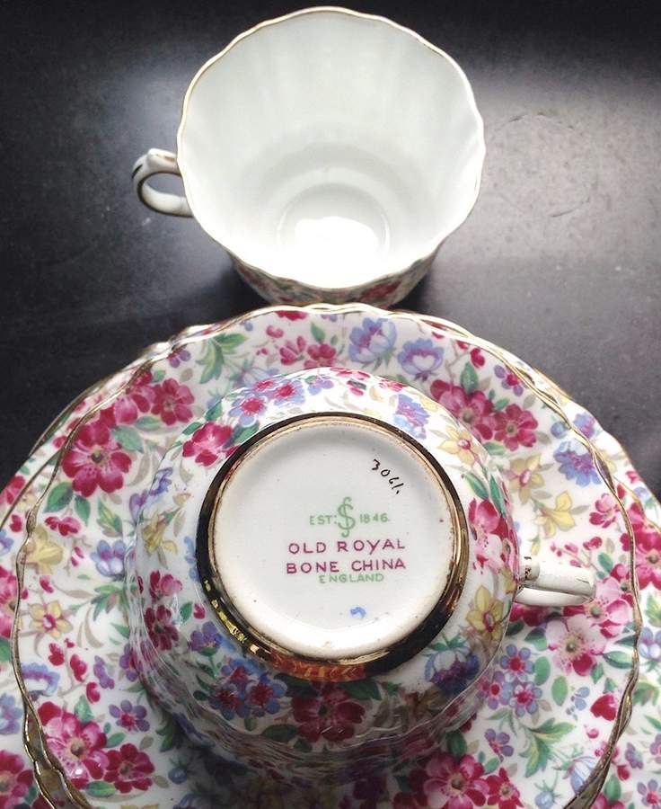 OLR8 Footed Cup by Old Royal (England)-1