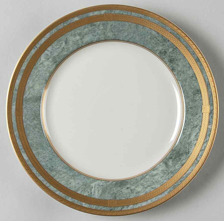 Jade Florentine Salad Plate by Oscar De La Renta-1