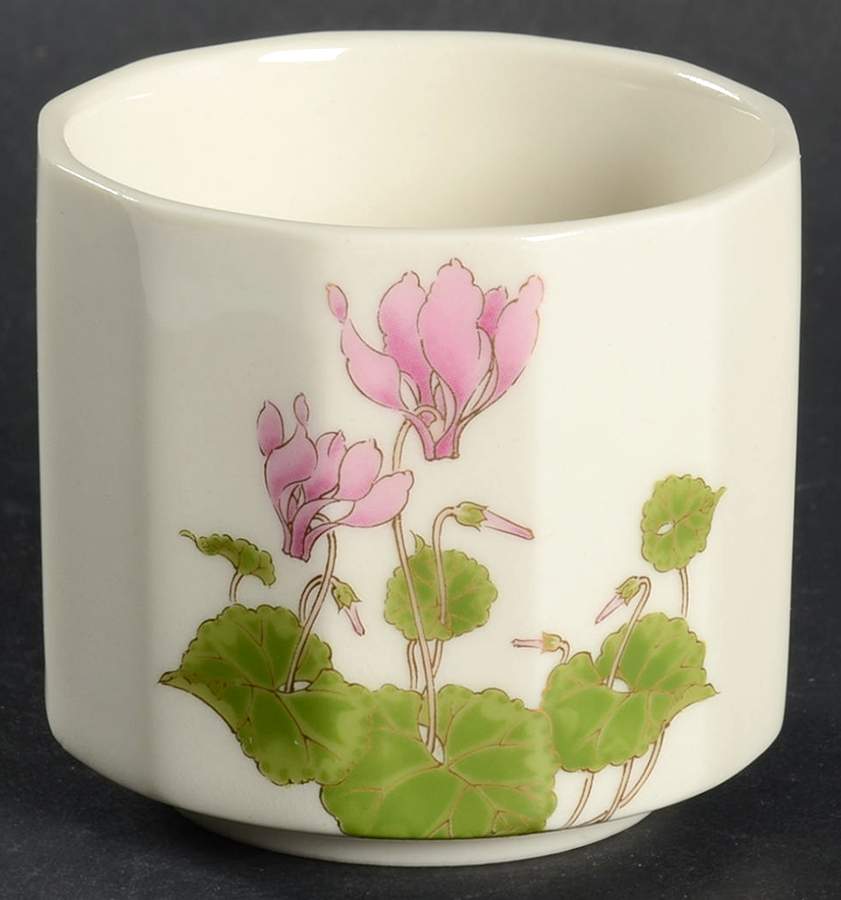 Cyclamen Cup No Handle by Otagiri-1