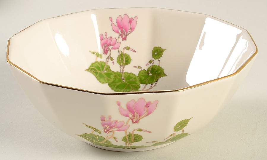Cyclamen Coupe Cereal Bowl by Otagiri-1