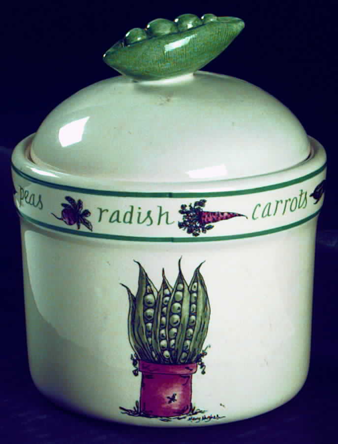 Kitchen Garden Sugar Bowl & Lid by Otagiri-1