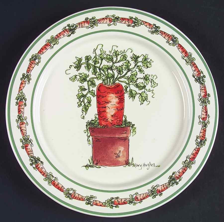 Kitchen Garden Dinner Plate by Otagiri-1