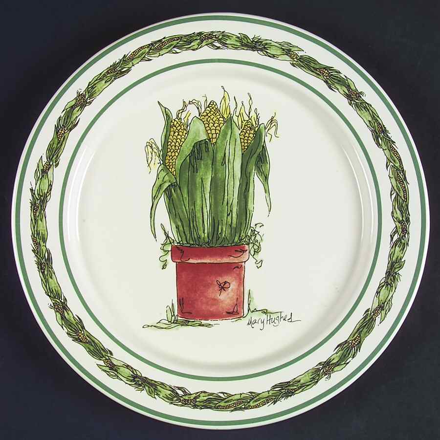 Kitchen Garden Dinner Plate by Otagiri-1