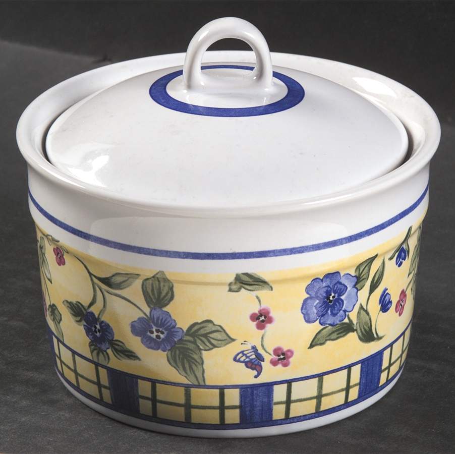 French Provincial Sugar Bowl & Lid by Oneida-1