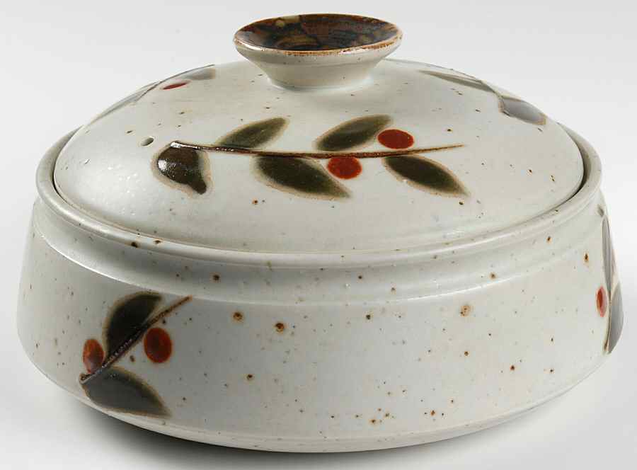 Bittersweet 2 Qt Round Covered Casserole by Otagiri-1