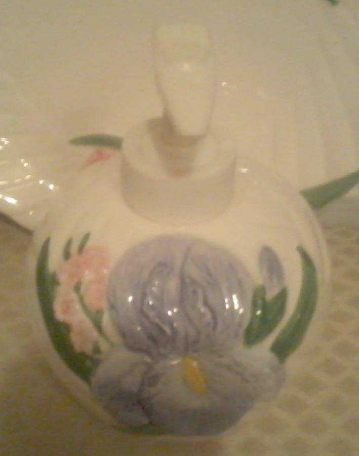 Flowertime Lotion/Soap Dispenser by Otagiri-1