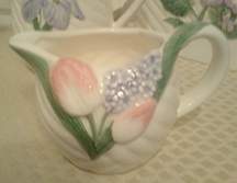 Flowertime Creamer by Otagiri-1