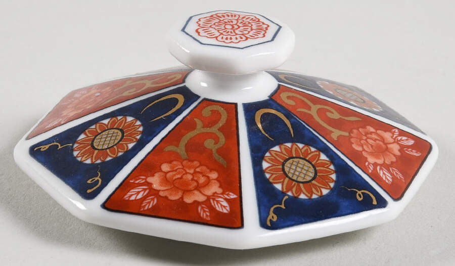Gold Imari Lid for Sugar Bowl by Otagiri-1
