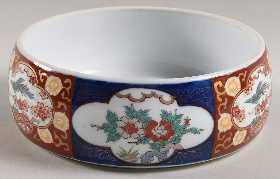 Gold Imari Stacking Bowl by Otagiri-1
