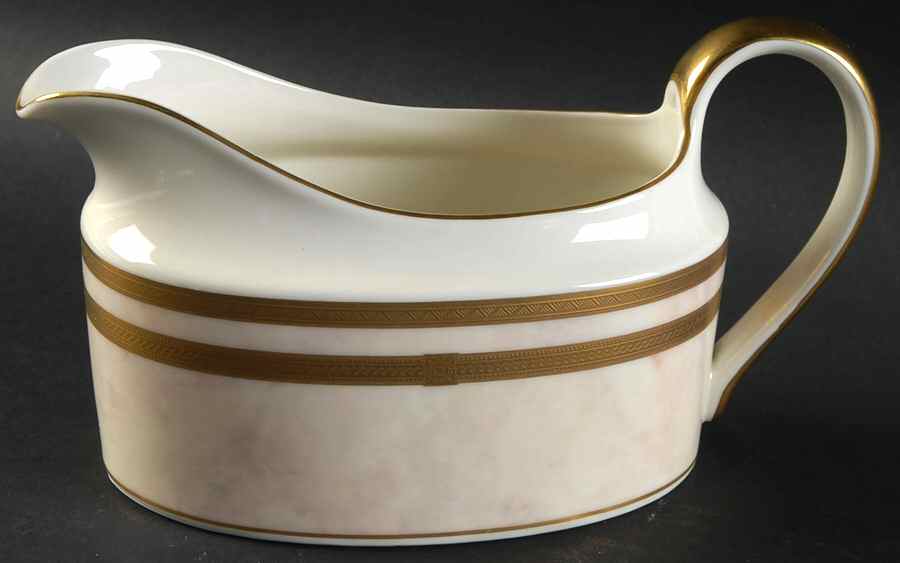 Ivory Florentine Gravy Boat by Oscar De La Renta-1
