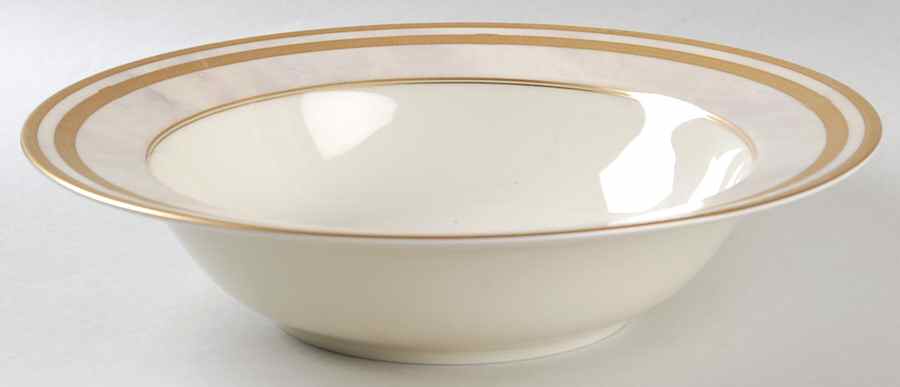 Ivory Florentine 10" Round Vegetable Bowl by Oscar De La Renta-1