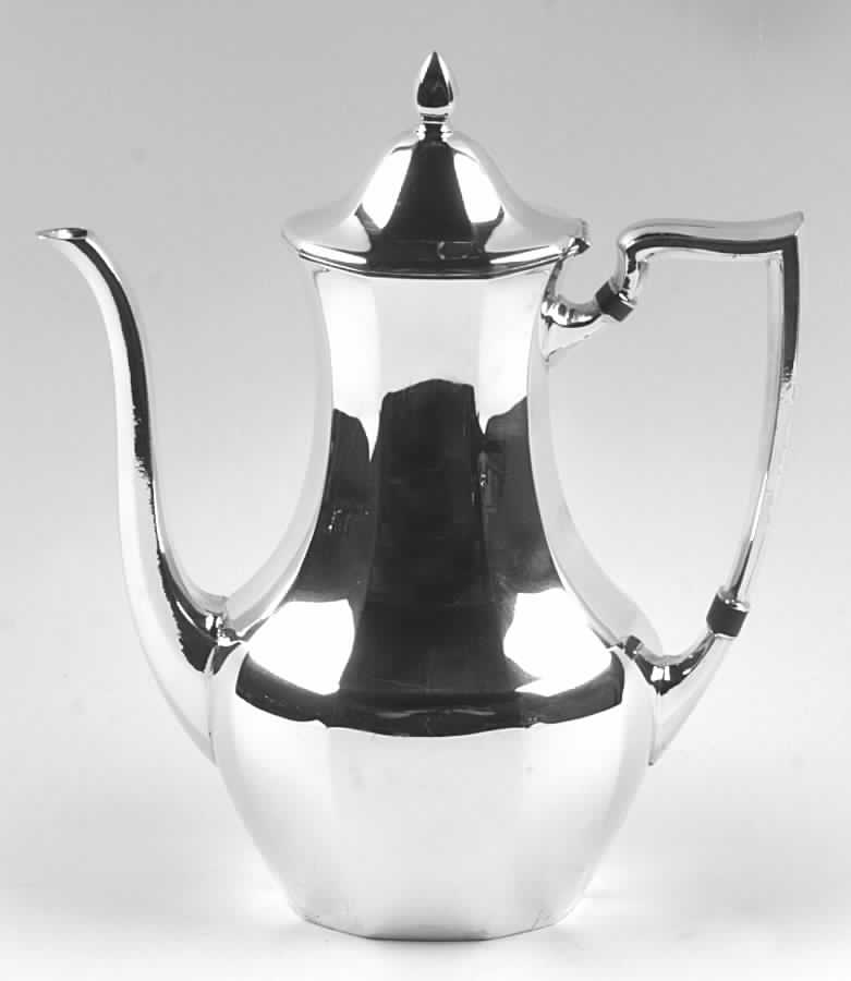 Patrician (Silverplate, Hollowware) Silverplate Coffee Pot by Oneida Silver-1