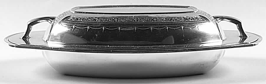 Paul Revere (Silverplate, Hollowware) Double Vegetable Bowl by Oneida Silver-1