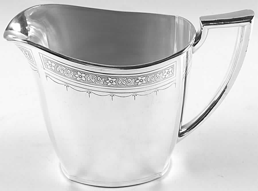 Paul Revere (Silverplate, Hollowware) Silverplate Water Pitcher by Oneida Silver-1