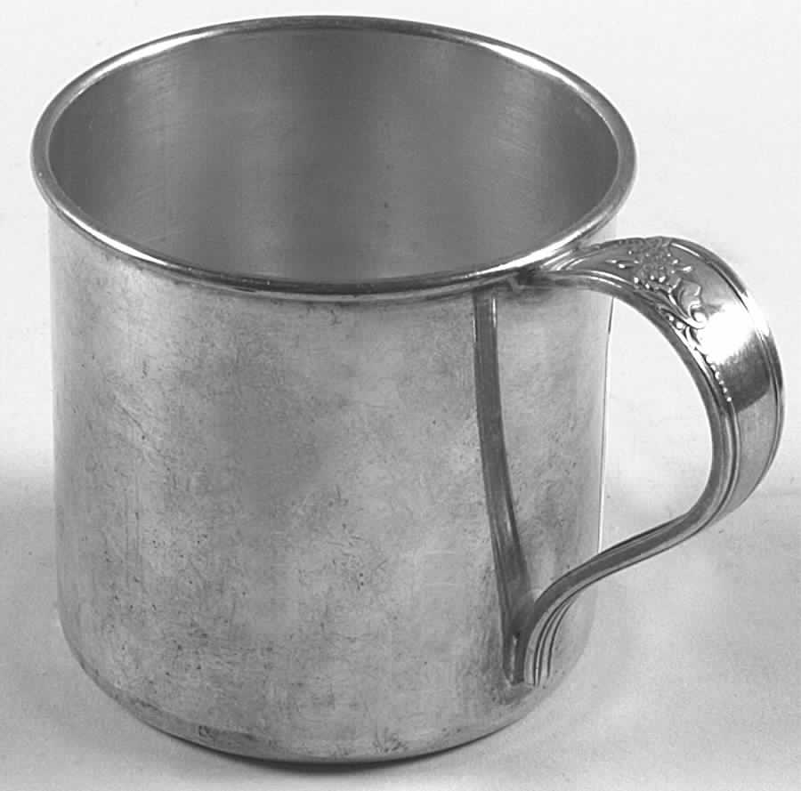 Queen Bess II (Silverplate, Hollowware) Silverplate Baby Cup by Oneida Silver-1
