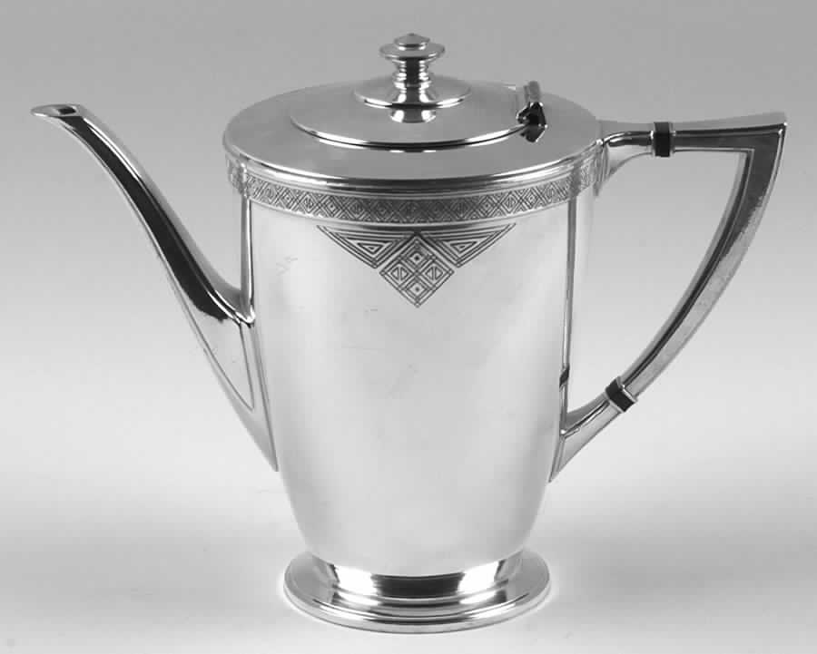 Skyline-Skycrest (Silverplate, Hollowware) Silverplate Coffee Pot by Oneida Silver-1