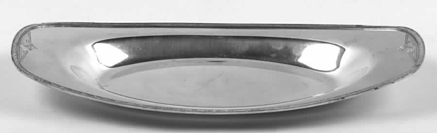 Skyline-Skycrest (Silverplate, Hollowware) Silverplate Bread Tray by Oneida Silver-1