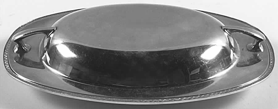 Skyline-Skycrest (Silverplate, Hollowware) Double Vegetable Bowl by Oneida Silver-1
