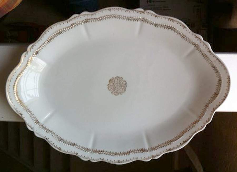 OSG45 13" Oval Serving Platter by Oscar & Edgar Gutherz-1